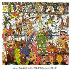 Battle on the ICE 3D by James Rizzi #1517304