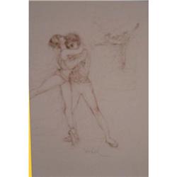 Pas de Deux The Ballet Dancers  litho by Edna #1517313