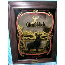 Glenfiddich Scotch Whisky Mountain Buck Mirror #1517349