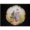 Image 1 : LIMOGES HAND PAINTED PLACQUE #1528620