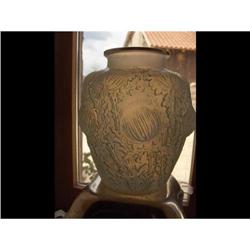 Doremy Blue Vase wiyth Silver Collar #1528723