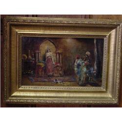 Cleopatra Framed Oil on Canvas A. B. #1528732