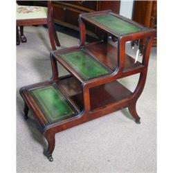 Edwardian Library Steps #1528763