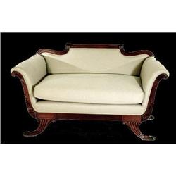 LK 101 Empire Style American  MahoganySofa #1528828