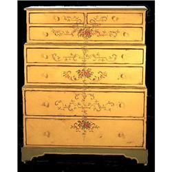 A 900 Hand Painted  High Chest #1528829