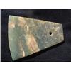 Image 1 : Neolithic period green jade axe of trapezoid #1528901