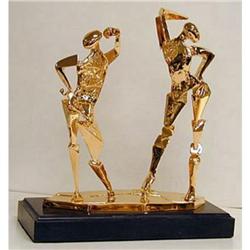 RARE!  SALVADOR DALI SIGNED BRONZE DAY & NIGHT #1528959