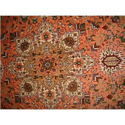 7x5 Tabriz wool&silk Art Rug! #1528965