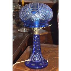 Antique Cut crystal Table lamp 100% original  #1529127