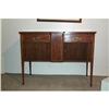 Image 1 : Small George III tambour sideboard, circa 1785 #1540532