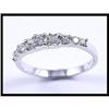 Image 1 : Shimmering 14K White Gold Diamond Ring #1540574