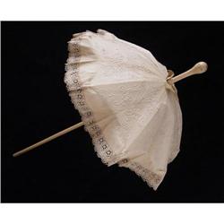 Victorian Child's Embroidered Parasol  #1540641