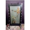 Image 1 : Victorian Fire Place Screen Ebony and Glass #1540747