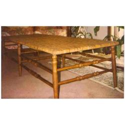 Day Bed Cane Top Oak Legs and Frame Glass #1540759