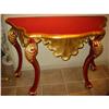 Image 1 : Gold leaf Venetian Console!  #1540763