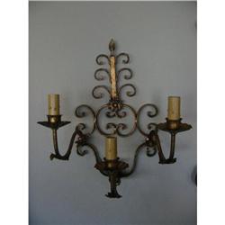 gorgious metal sconces!  #1540765