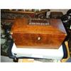 Image 1 : Large George IV Mahogany Tea Caddy #1540828