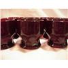 Image 1 : Anchor Hocking Ruby Red Color 12 Juice Glasses #1558303