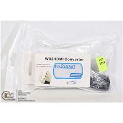 WII HDMI CONVERTER (ALLOWS USE OF HDMI CABLE