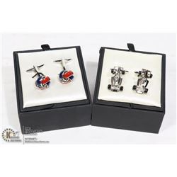 RT MENS 2 SETS OF CUFFLINKS
