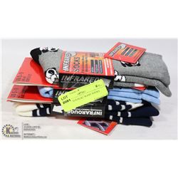 3PK LADIES HEAT WAVE SOCKS