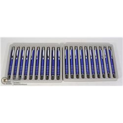 SET OF 20 REFILLABLE QUALITY PENS -
