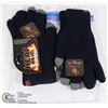 Image 1 : 2PK MENS HEAT WAVE GLOVES