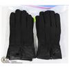 Image 1 : 2PK LADIES LEATHER GLOVES MEDIUM