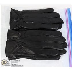 2PK LADIES LEATHER GLOVES X -LARGE