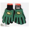 Image 1 : TWO PAIRS OF EDMONTON ESKIMO TEAM GLOVES
