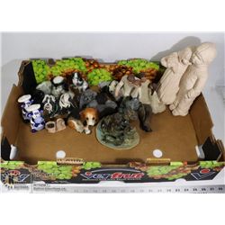 FLAT WITH VARIOUS ORNAMENTS