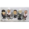 Image 1 : LOT OF 5 BOBBLEHEADS