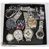 Image 1 : COLLECTION OF 8 MEN'S WATCHES (SOME