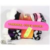 Image 1 : 2PK LADIES COZY SLIPPER SOCKS