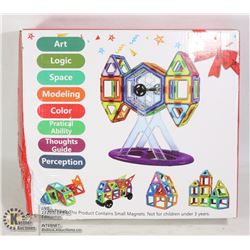 133PC MAGNETIC BLOCKS LEARNING TOY AGES 3+