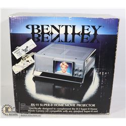 VINTAGE BENTLY BX-AA SUPER-8 HOME MOVIE PROJECTOR