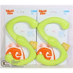 TWO WEST PAW DOG TOYS
