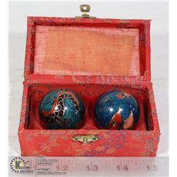 DRAGON THEME HARMONY BALLS IN CASE