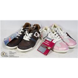 TWO PAIRS OF PEPPERTS KINDER SNEAKER SIZE EU 34