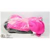 Image 1 : BUNDLE OF 6 PINK RIBBON SCARVES (PINK & black)