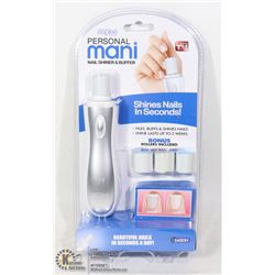 NEW PERSONAL MANI NAIL SHINER AND BUFFER SET