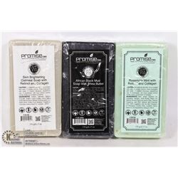3 ASSORTED BARS OF PROMISE CBD BAR SOAP