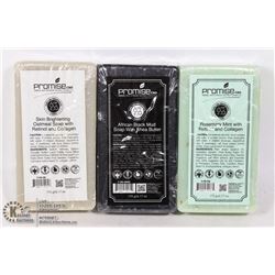 3 ASSORTED BARS OF PROMISE CBD BAR SOAP
