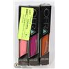 Image 1 : 3PK OFRA ASSORTED LONG LASTING LIQUID LIPSTICK