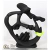 Image 1 : BLACK ART FIGURINE - MAN HOLDING