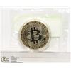 Image 1 : GOLD PLATED BITCOIN IN ACRYLIC CASE