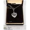 Image 1 : HEART SHAPE PENDANT ON CHAIN