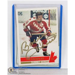 BOBBY HULL UNAUTHENTICATED SIGNED HOCKEY CARD