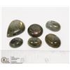 Image 1 : #99-NATURAL LABRADORITE GEMSTONE 84.30ct