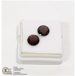 #187-DARK RED GARNET GEMSTONES 4.15ct